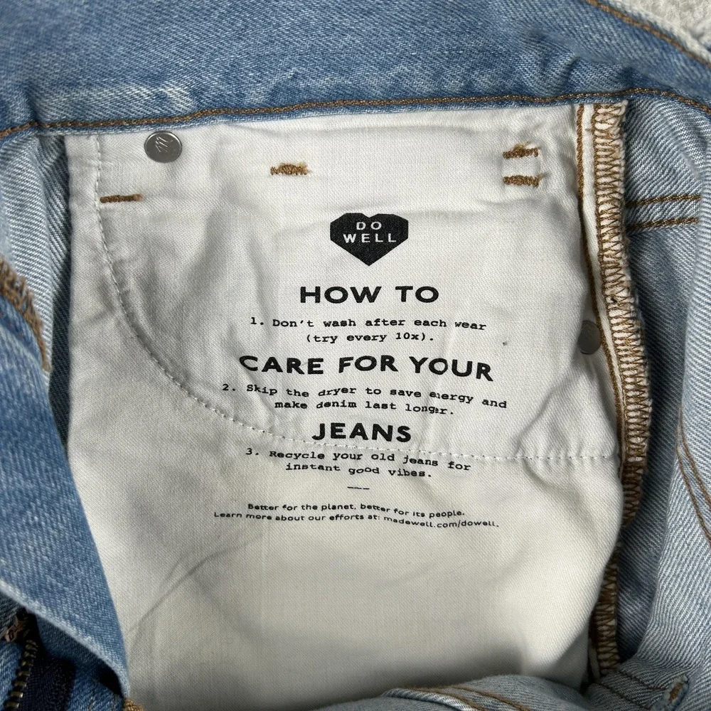 Madewell baggy jean